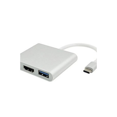 ADAPTADOR CONVERSOR USB C – HDTV USB 3.0 USB C OTG