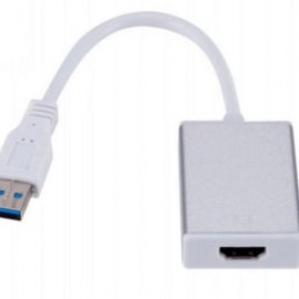 CABLE ADAPTADOR USB 3,0 a HDMI, Compatible con USB a HD